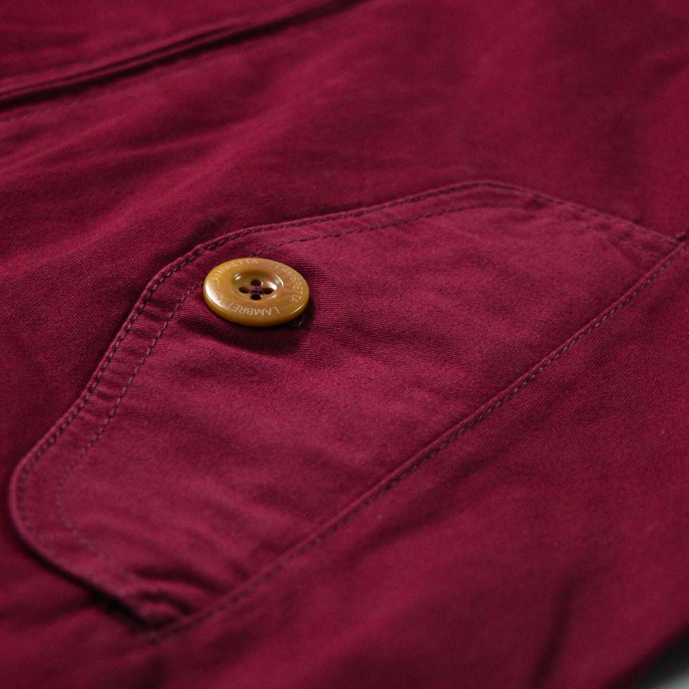 Heritage Harrington Jacket Tailored Fit - Burgundy